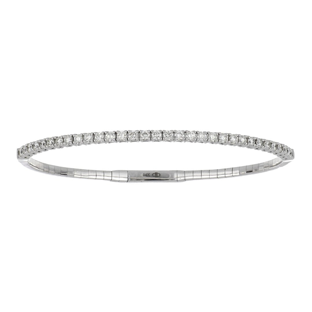 Buy White Diamond Flexi Bangle (White Diamond 1.38 cts.) at Kay's Fine Jewelry