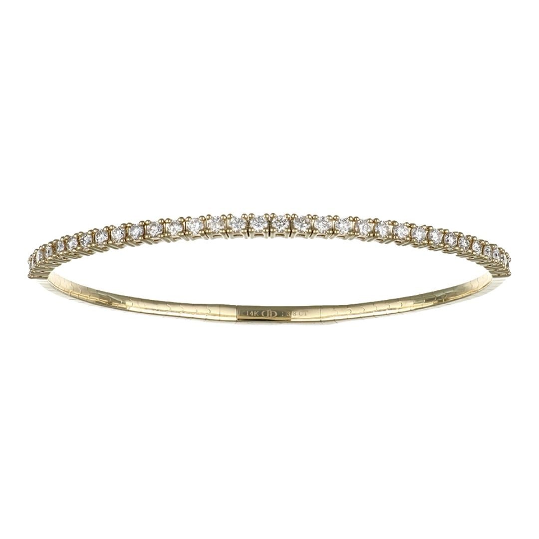 Buy White Diamond Flexi Bangle (White Diamond 1.38 cts.) at Kay's Fine Jewelry