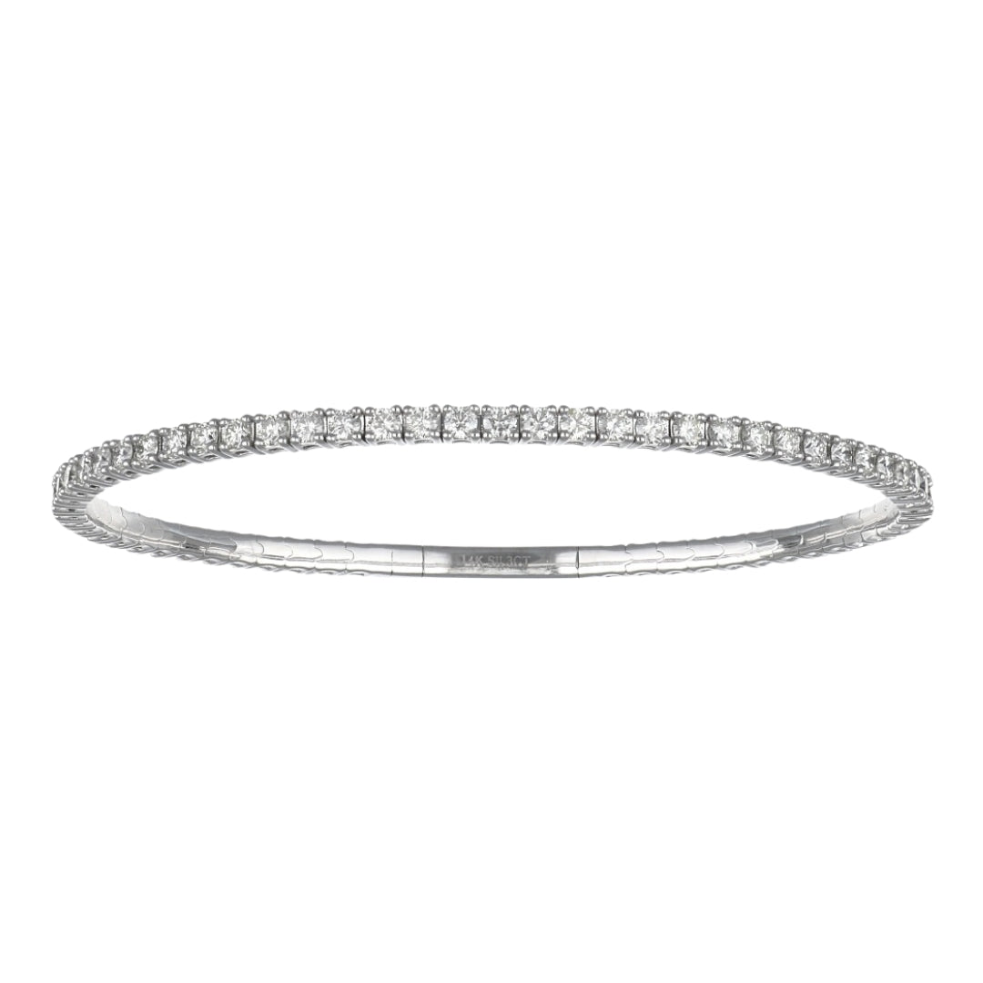 Buy White Diamond Flexi Bangle (White Diamond 2.94 cts.) at Kay's Fine Jewelry