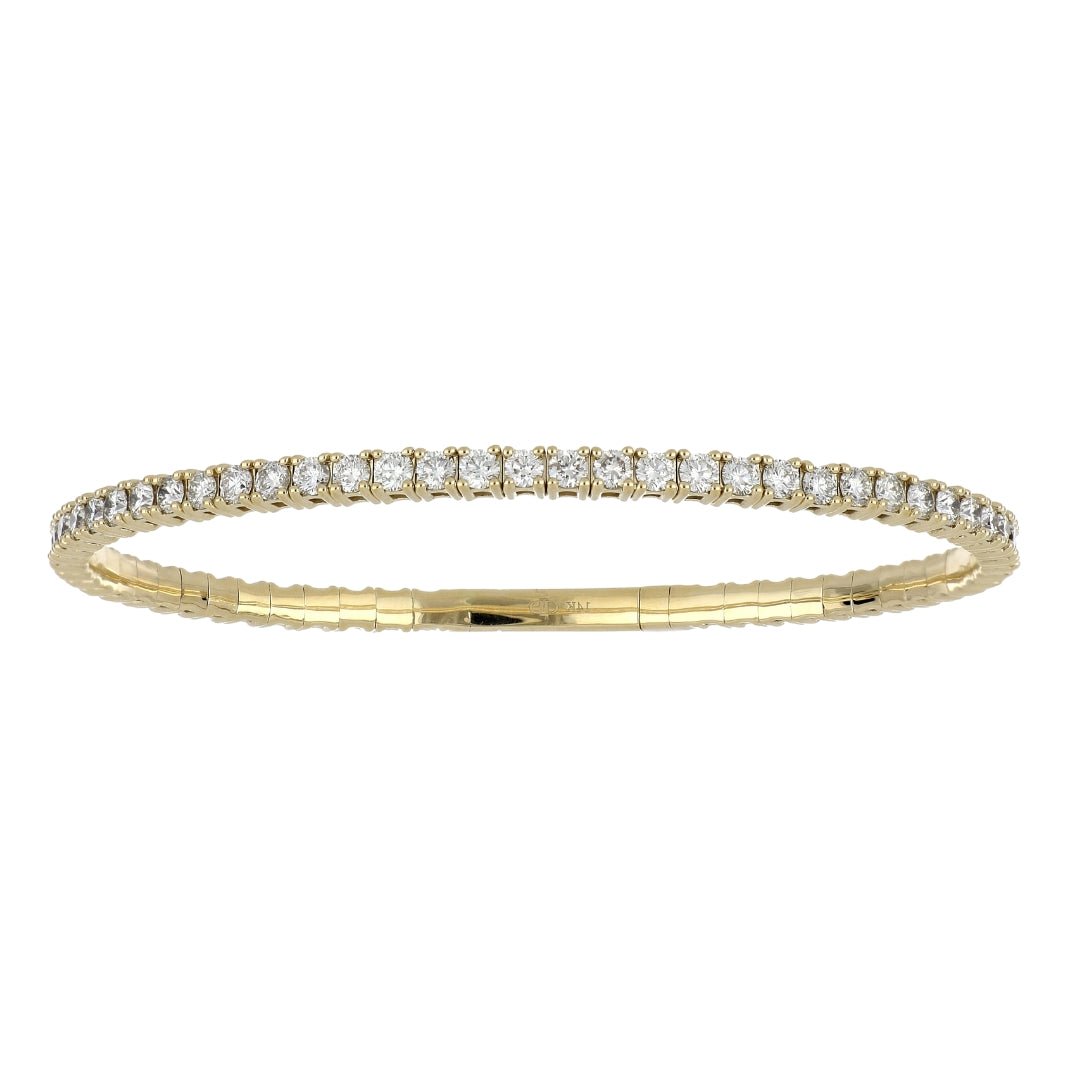 White Diamond Flexi Bangle (White Diamond 3.5 cts.) Not Net