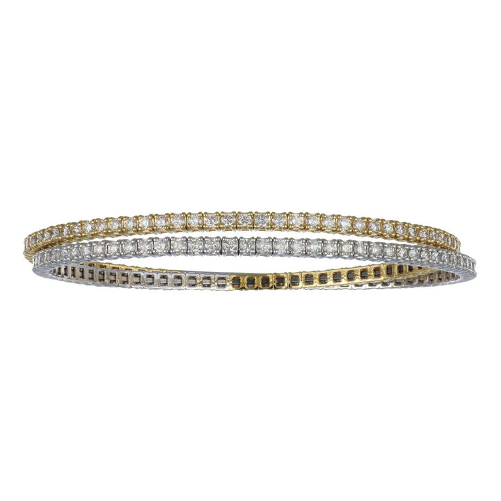 Buy White Diamond Flexi Bangle (White Diamond 4 cts.) at Kay&