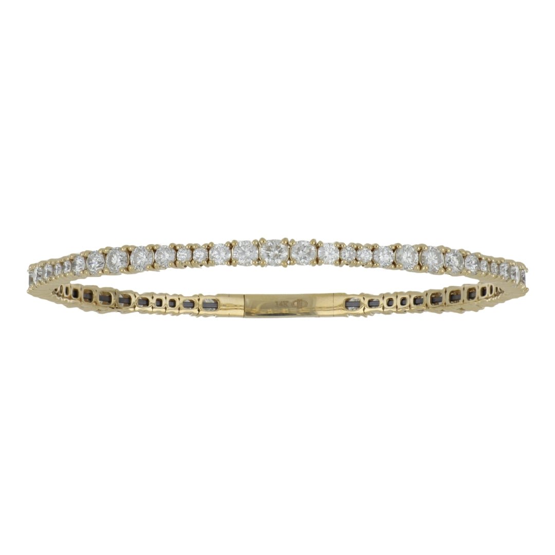 White Diamond Flexi Bangle (White Diamond 4.5 cts.) Not Net