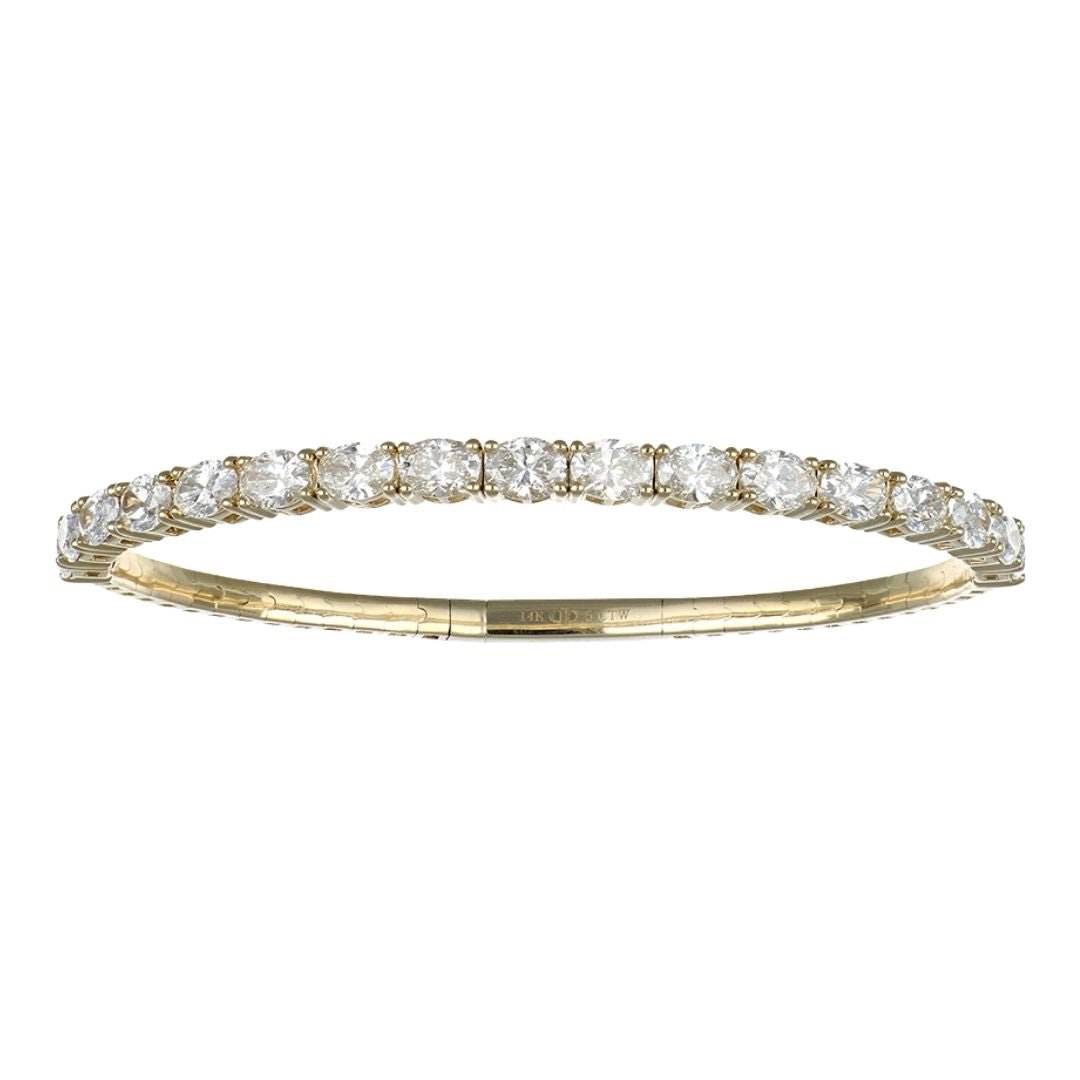 Buy White Diamond Flexi Bangle (White Diamond 5 cts.) at Kay's Fine Jewelry
