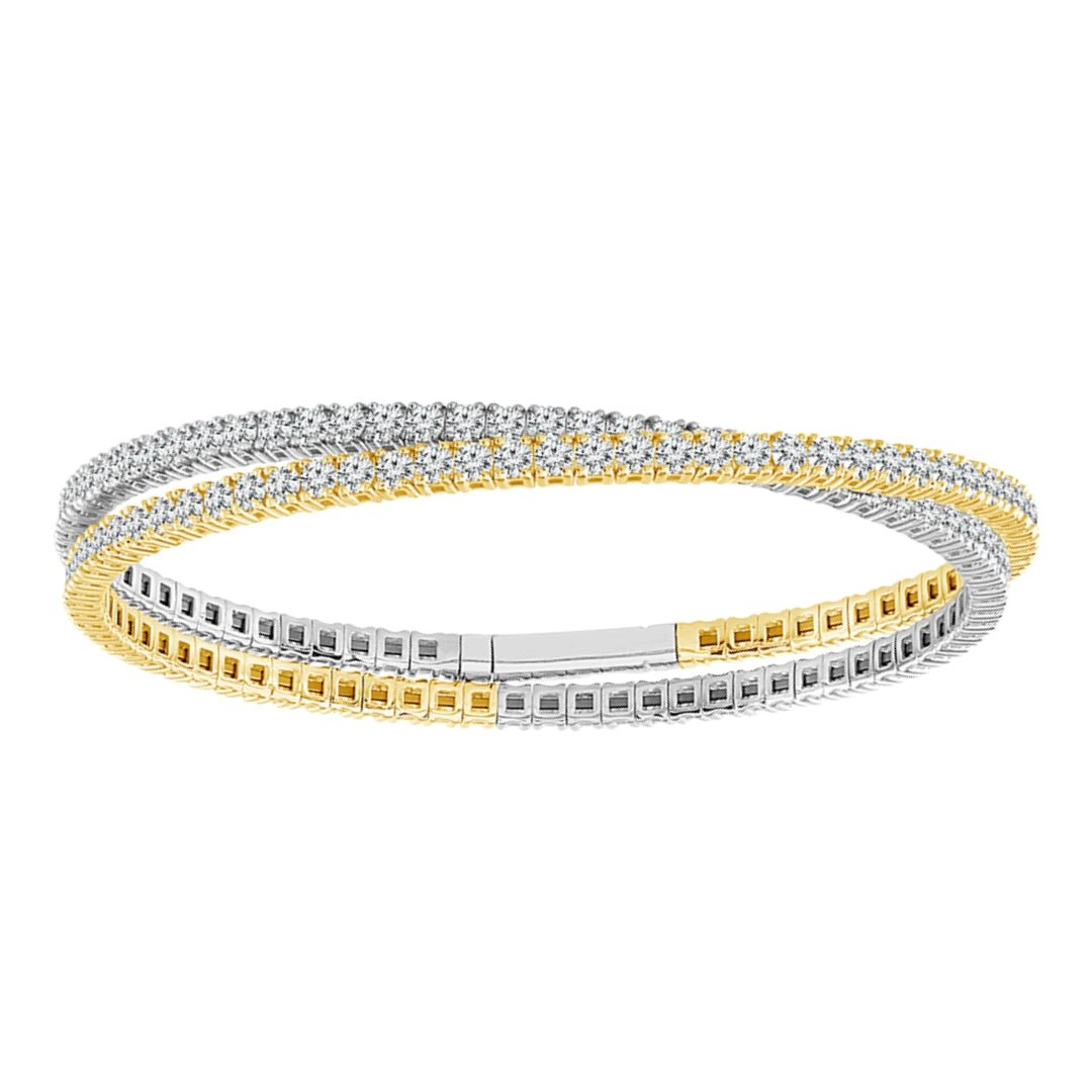 Buy White Diamond Flexi Bangle (White Diamond 6.5 cts.) at Kay's Fine Jewelry