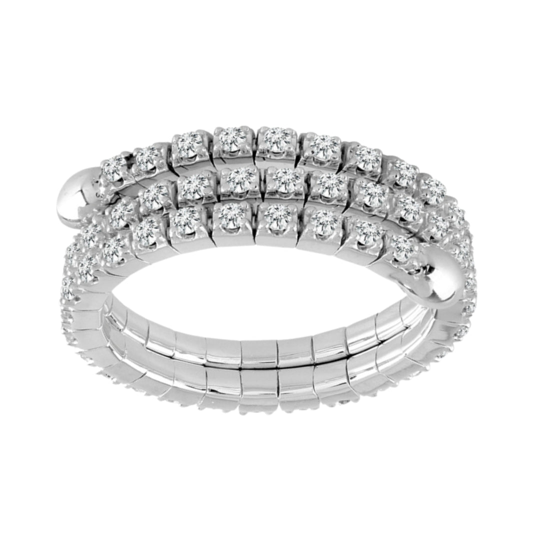 White Diamond Flexi Ring (White Diamond 1 cts.) Not Net