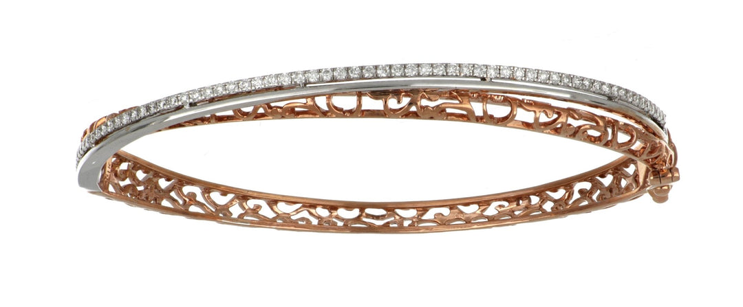 White Diamond Ladies Bangle (White Diamond 0.55 cts.) Not Net