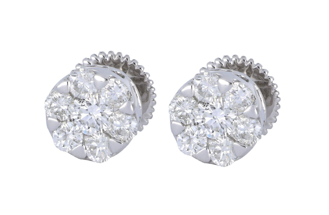 Buy White Diamond Ladies Earring (White Diamond 1.04 cts.) at Kay's Fine Jewelry