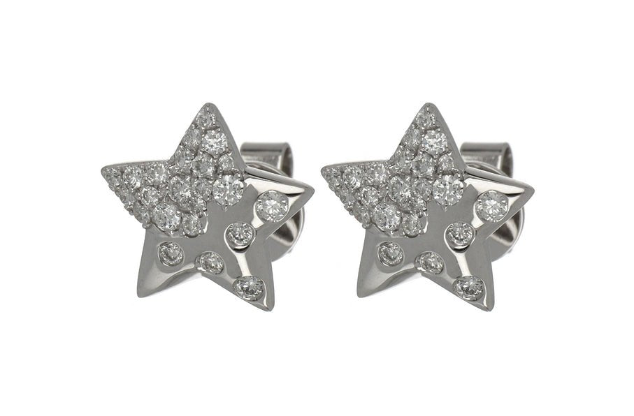 Buy White Diamond Ladies Earrings (White Diamond 0.37 cts.) at Kay's Fine Jewelry