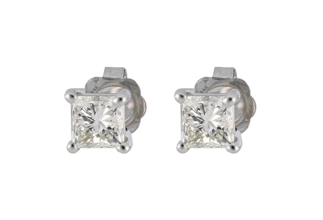 White Diamond Ladies Earrings (White Diamond 0.75 cts.) Not Net