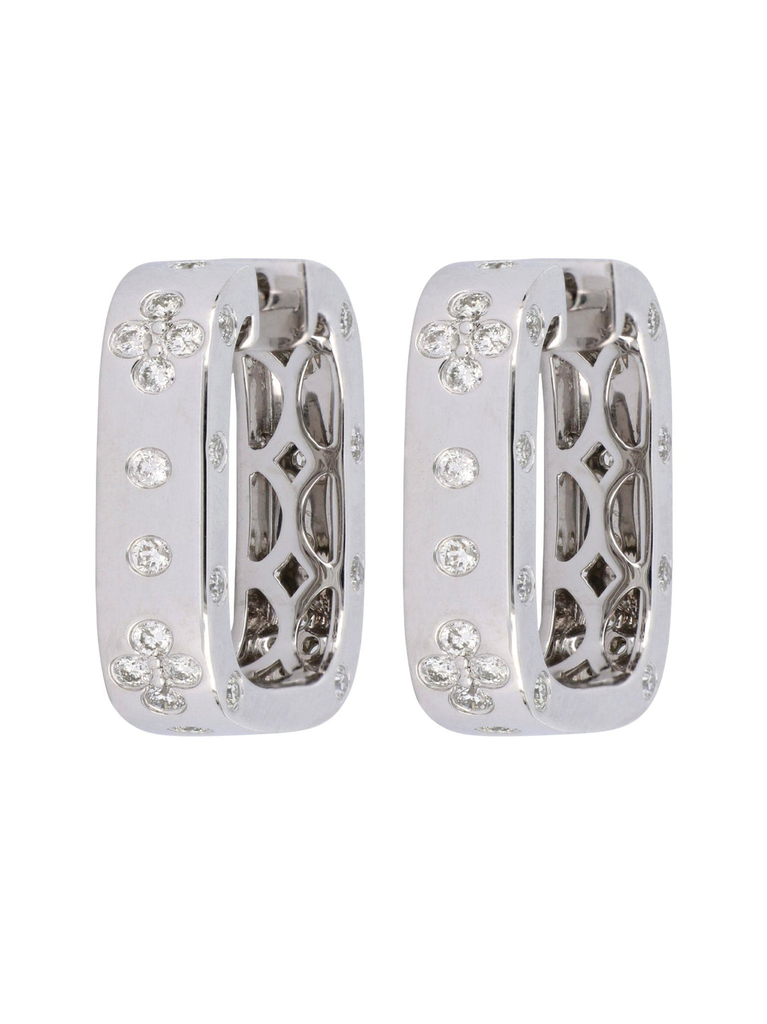 White Diamond Ladies Earrings (White Diamond 1.05 cts.) Not Net