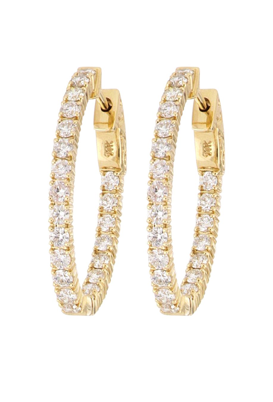 Buy White Diamond Ladies Earrings (White Diamond 2.07 cts.) at Kay's Fine Jewelry