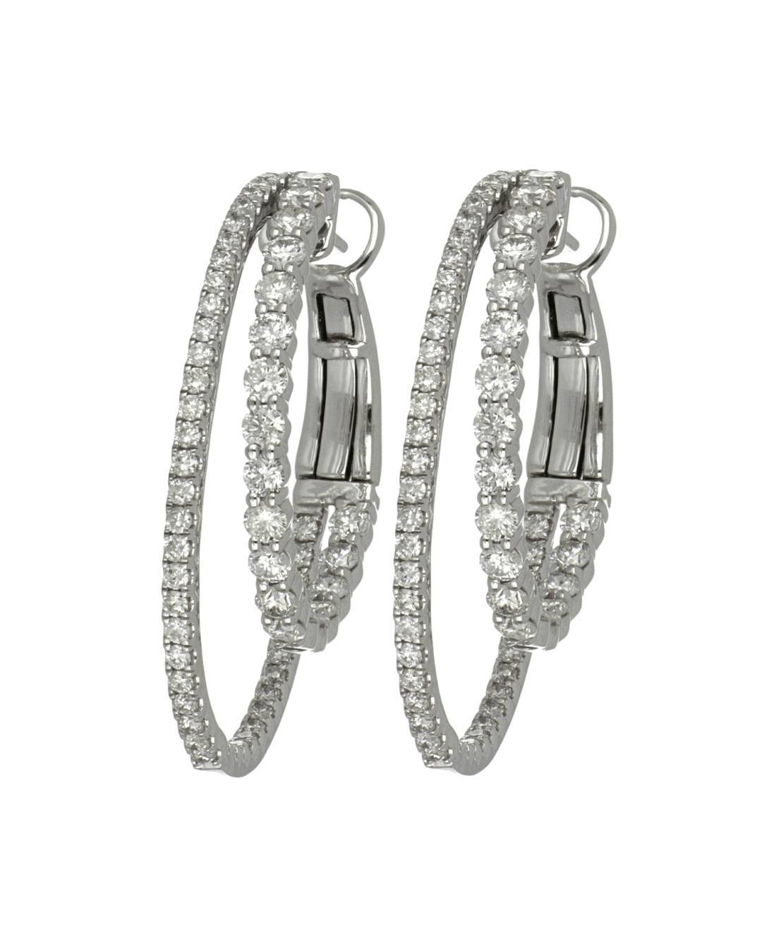 Buy White Diamond Ladies Earrings (White Diamond 2.84 cts.) at Kay's Fine Jewelry