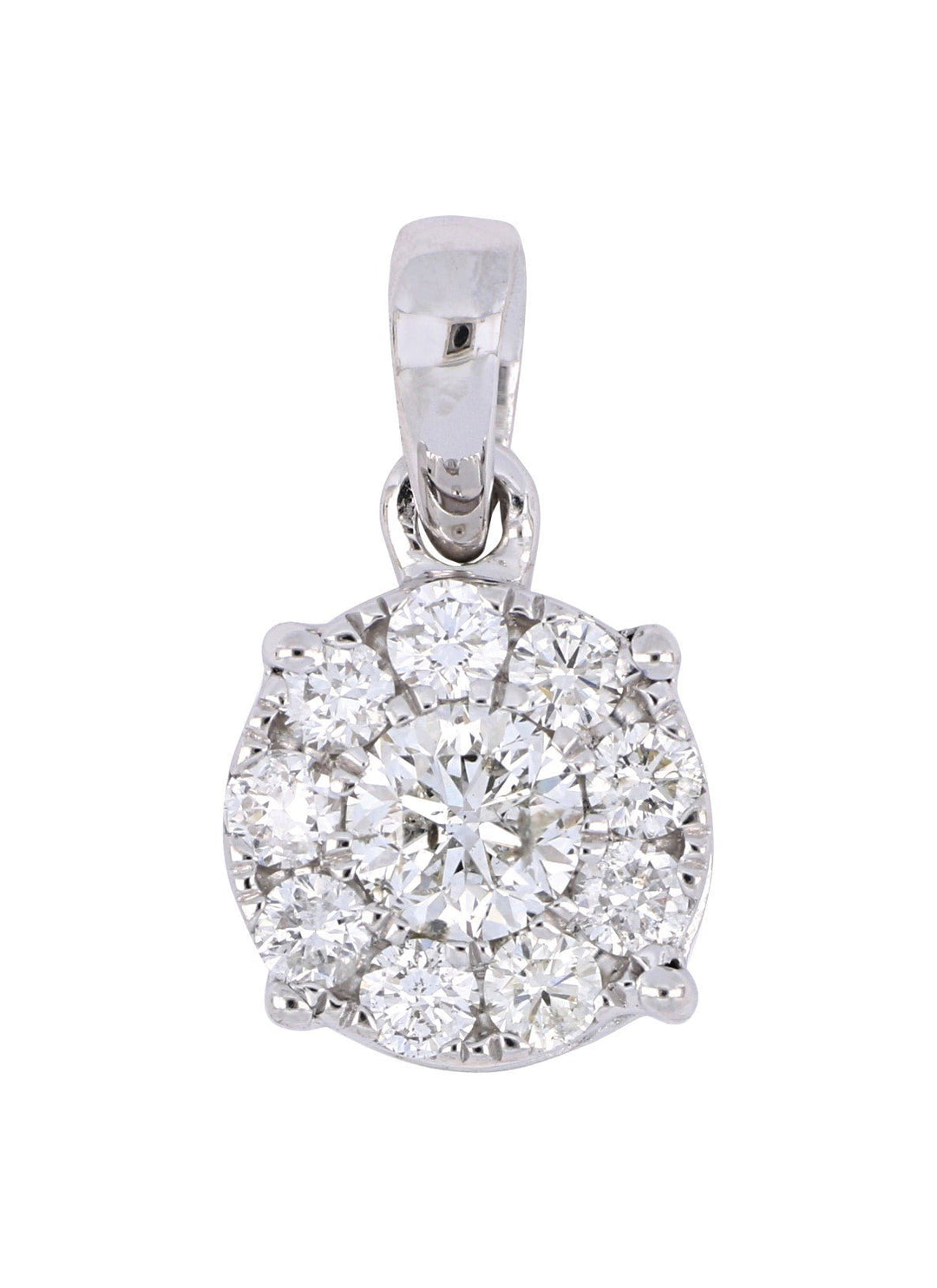 Buy White Diamond Ladies Pendant (White Diamond 0.31 cts. White Diamond 0.33 cts.) at Kay's Fine Jewelry