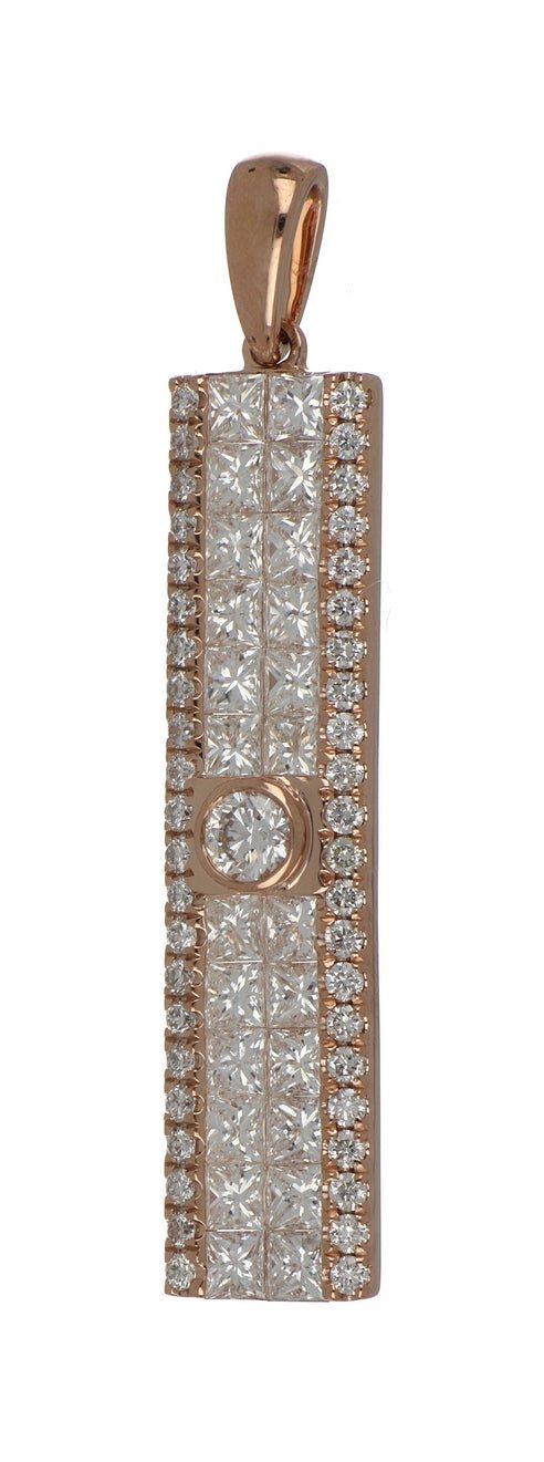 Buy White Diamond Ladies Pendant (White Diamond 0.44 cts. Princess White Diamond 1.41 cts.) at Kay's Fine Jewelry