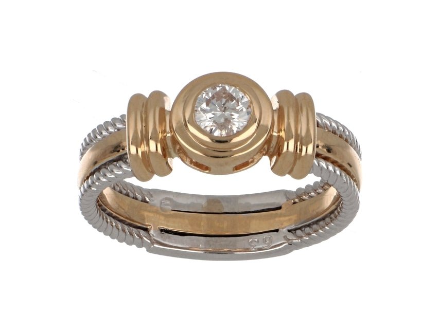 White Diamond Ladies Ring (White Diamond 0.31 cts.) Not Net