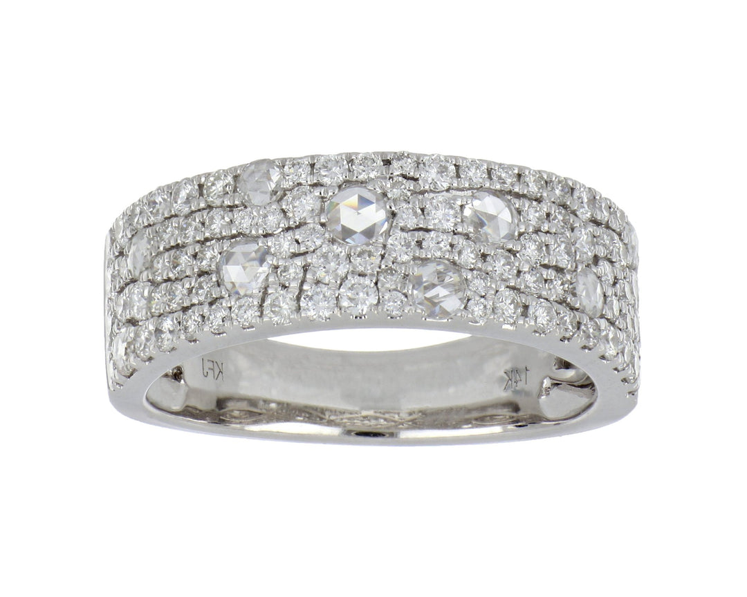 White Diamond Ladies Ring (White Diamond 0.81 cts. White Diamond 0.24 cts.) Not Net