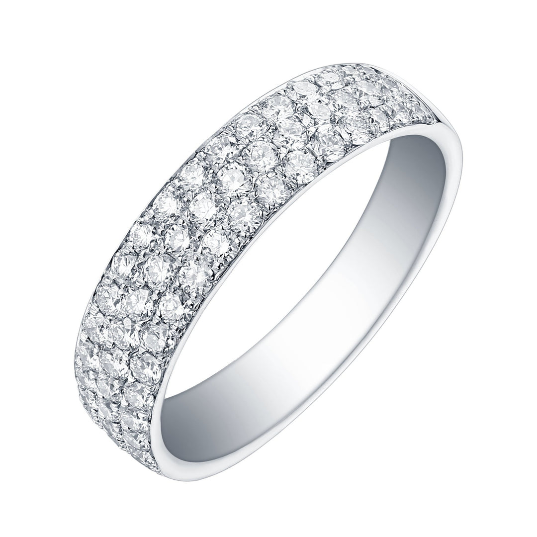 White Diamond Ladies Ring (White Diamond 0.86 cts.) Not Net