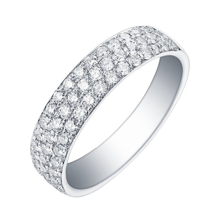 White Diamond Ladies Ring (White Diamond 0.86 cts.) Not Net