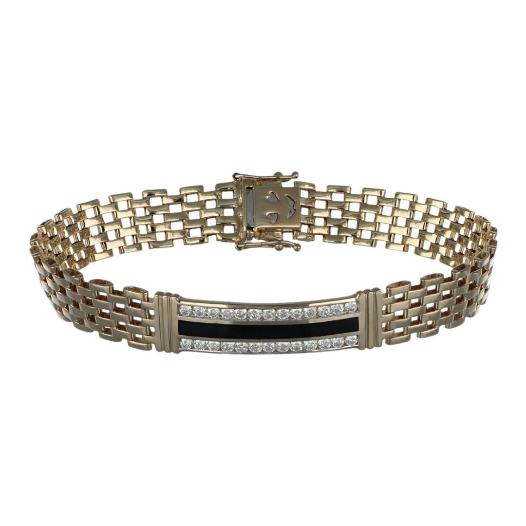 Buy White Diamond Men's Bracelet (White Diamond 1.04 cts.) at Kay's Fine Jewelry