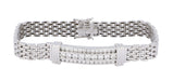 White Diamond Men's Bracelet (White Diamond 2.33 cts.) Not Net
