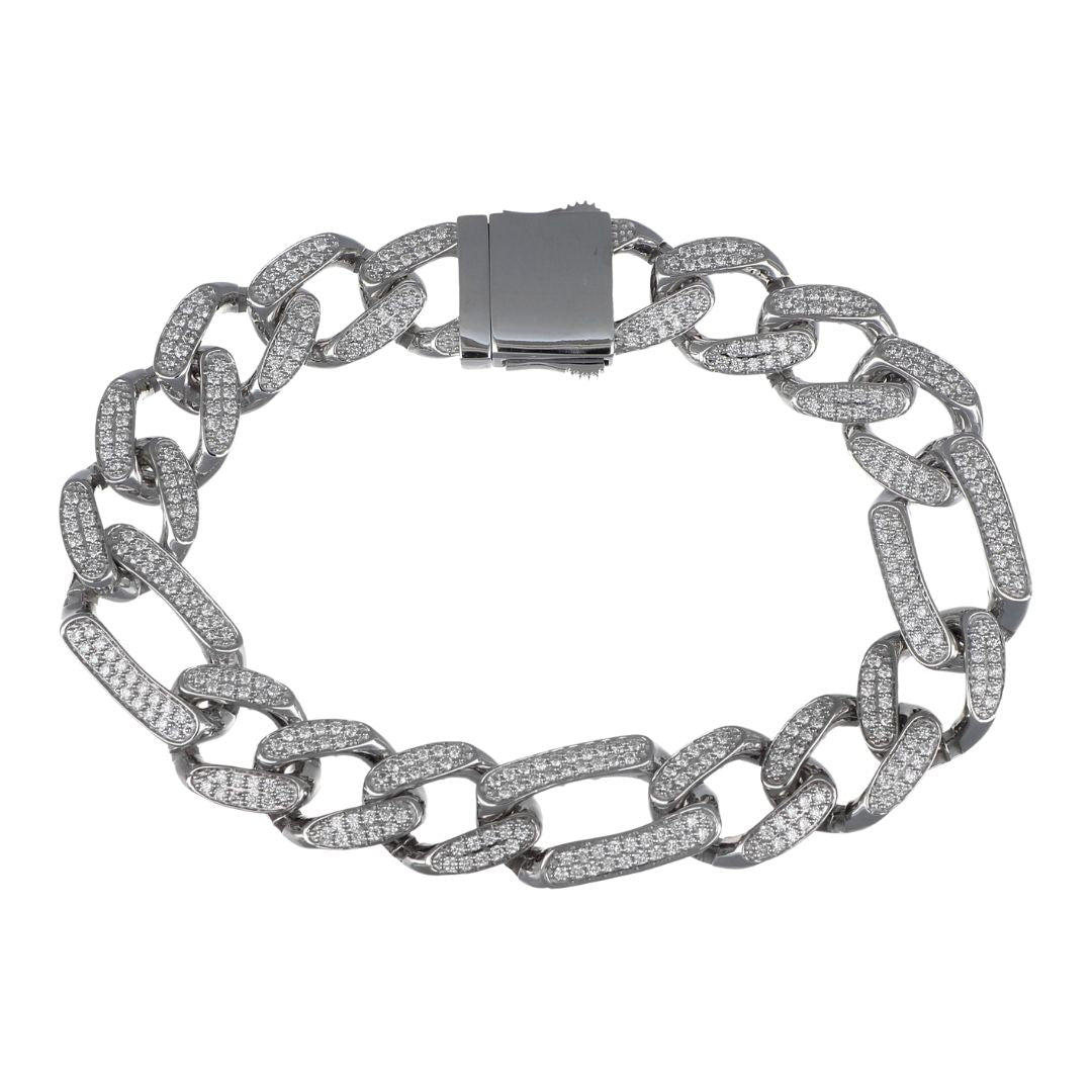 Buy White Diamond Men's Bracelet (White Diamond 3.23 cts.) at Kay's Fine Jewelry