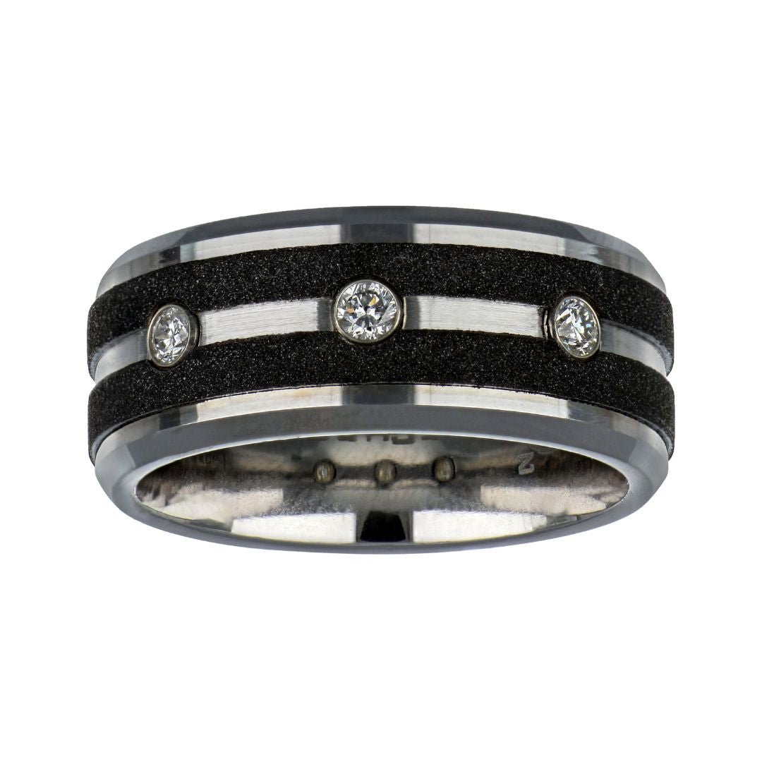 Buy White Diamond Men's Ring (White Diamond 0.2 cts.) at Kay's Fine Jewelry