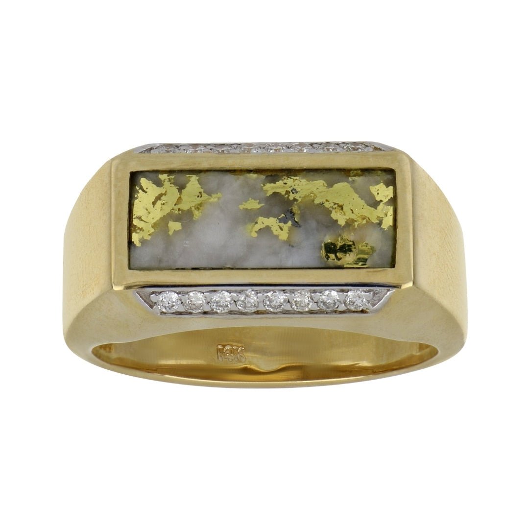 Buy White Diamond Men's Ring (White Diamond 0.2 cts.) at Kay's Fine Jewelry