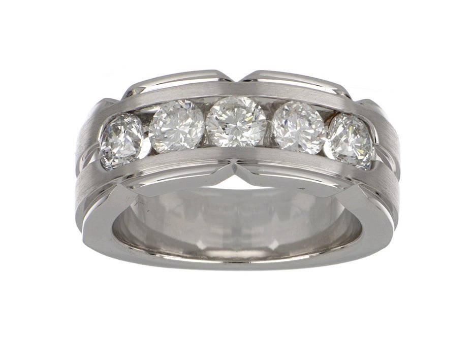 White Diamond Men's Ring (White Diamond 1.53 cts.) Not Net