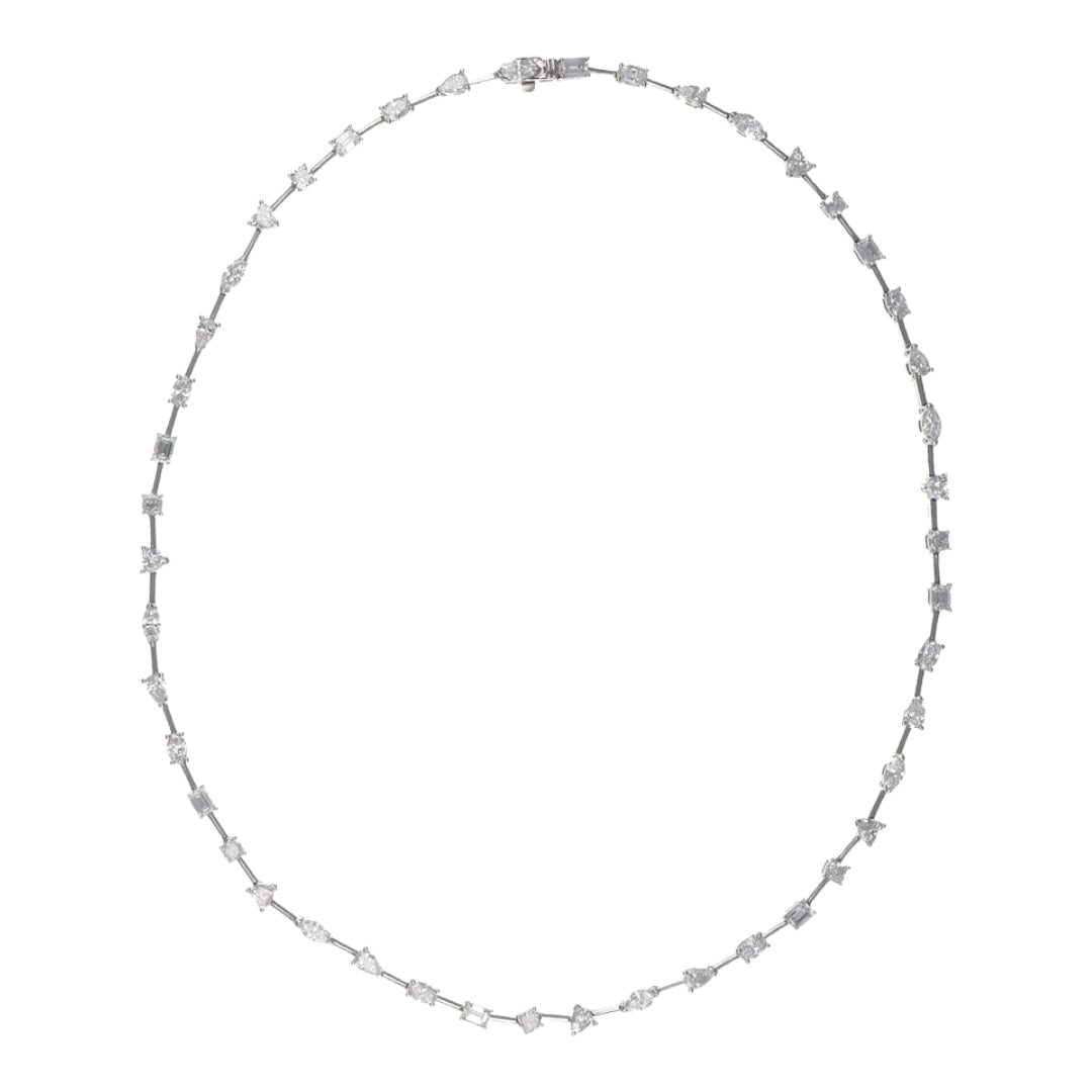 Buy White Diamond Necklace (Lab Grown White Diamond 9.57 cts.) at Kay's Fine Jewelry