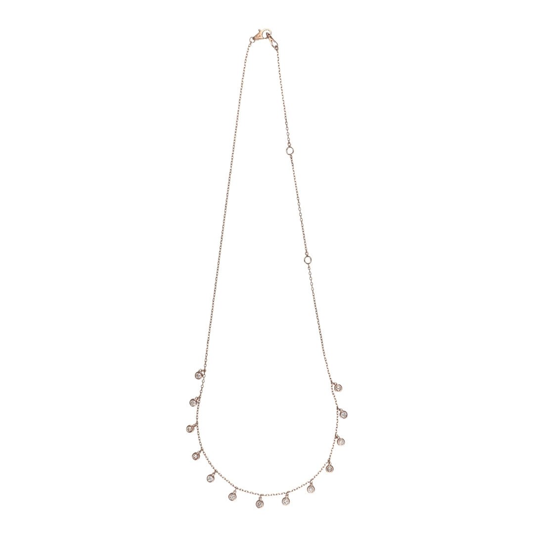 White Diamond Necklace (White Diamond 0.75 cts.) Not Net