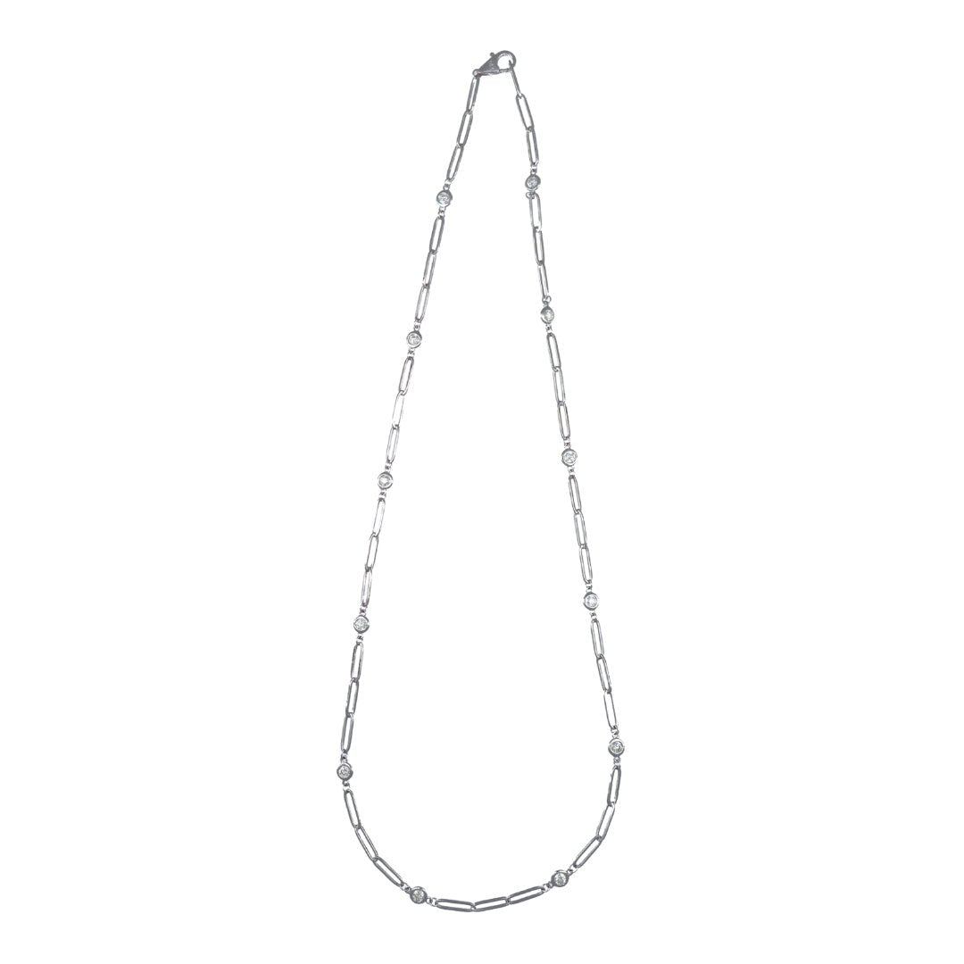 White Diamond Necklace (White Diamond 1 cts.) Not Net