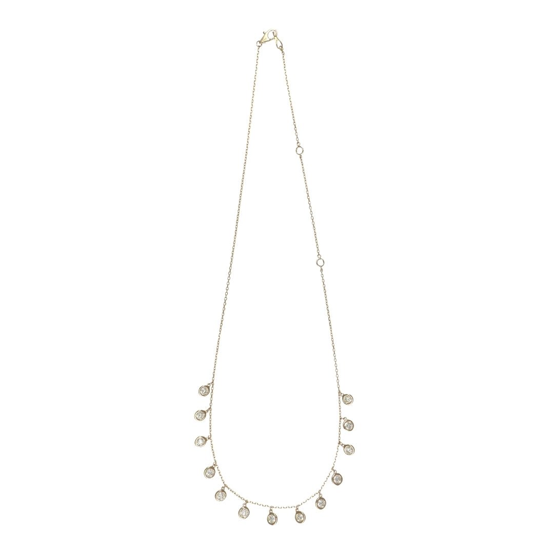 White Diamond Necklace (White Diamond 2.53 cts.) Not Net