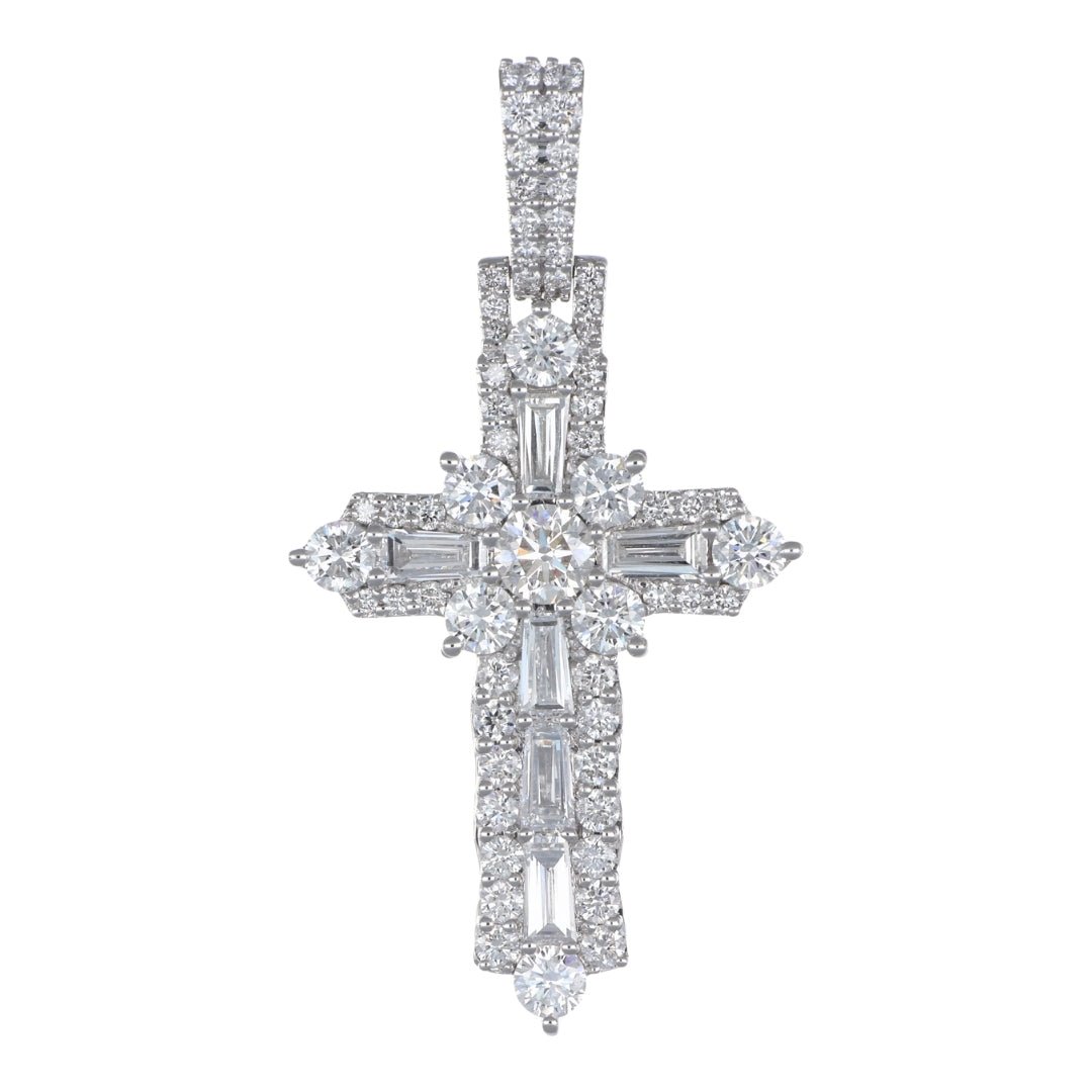 Buy White Diamond Pendant (Lab Grown White Diamond 0.66 cts. Lab Grown White Diamond 3.29 cts. Lab Grown White Diamond 1.74 cts. ) at Kay's Fine Jewelry