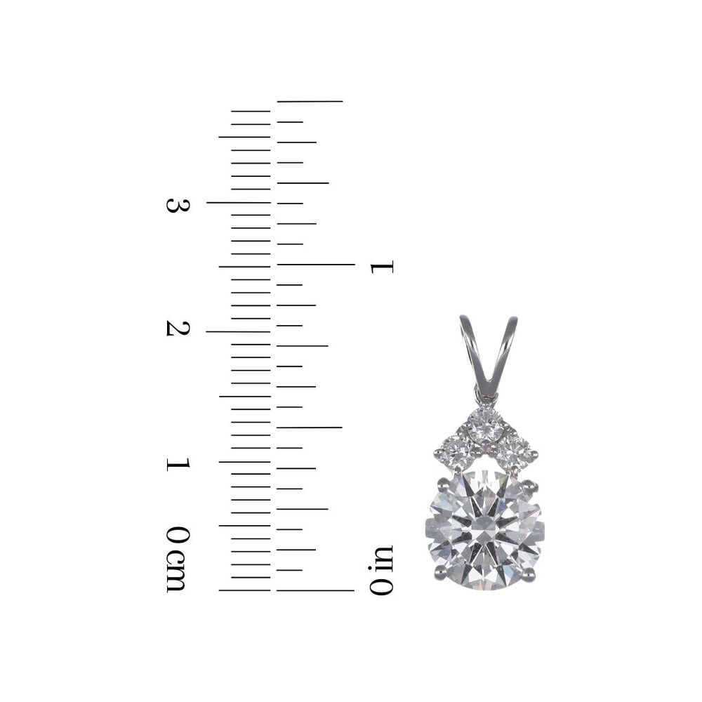 Buy White Diamond Pendant (Lab Grown White Diamond 3.02 cts. Lab Grown White Diamond 0.29 cts.) at Kay's Fine Jewelry