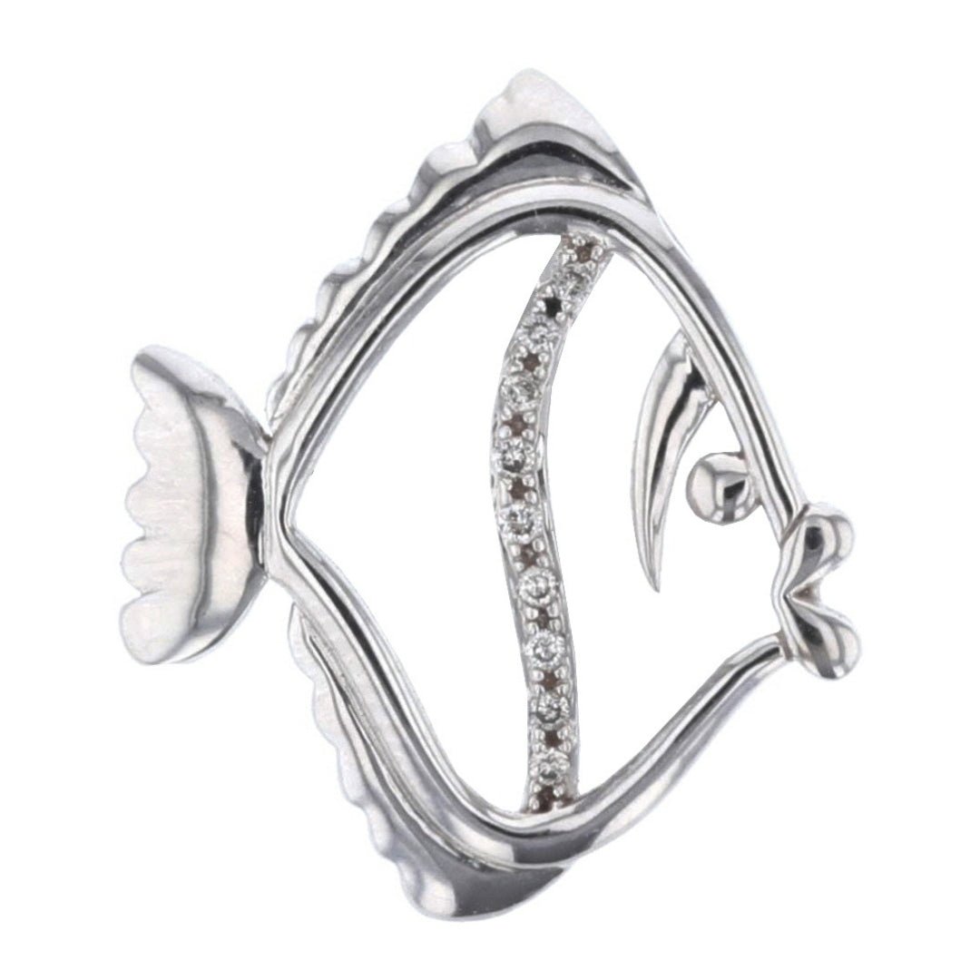 White Diamond Pendant (White Diamond 0.07) Not Net