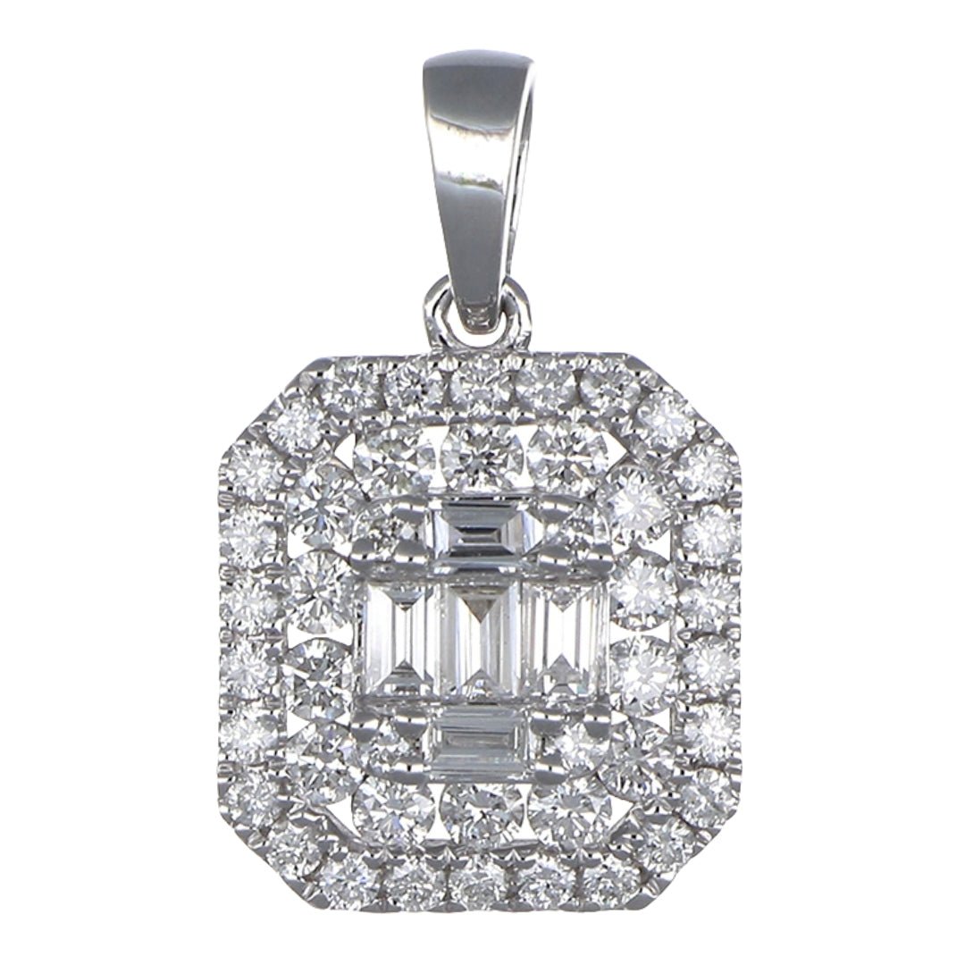 Buy White Diamond Pendant (White Diamond 0.17 cts. White Diamond 0.49 cts. ) at Kay's Fine Jewelry
