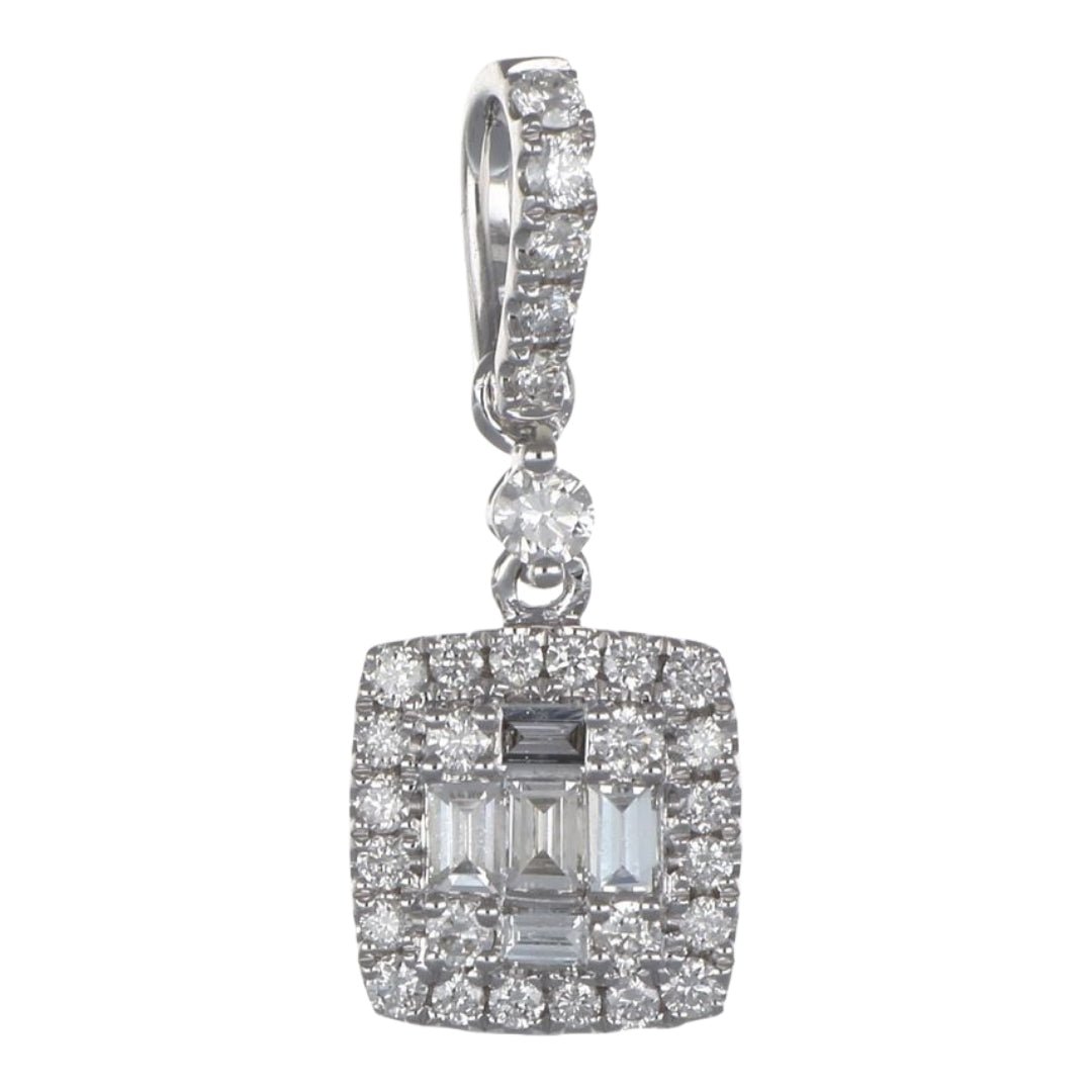 Buy White Diamond Pendant (White Diamond 0.19 cts. White Diamond 0.29 cts.) at Kay's Fine Jewelry