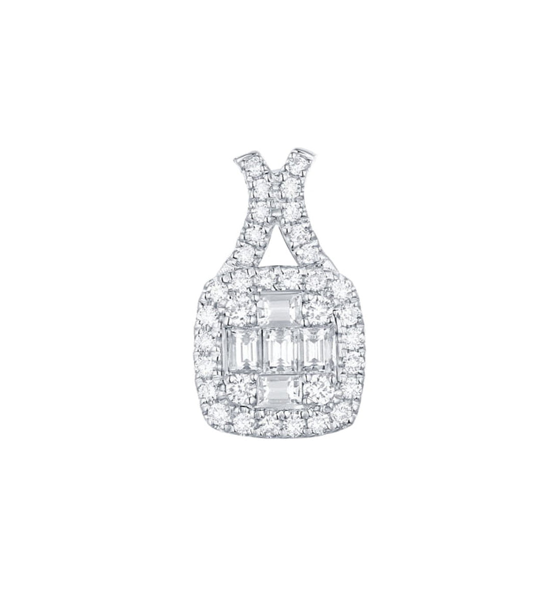 Buy White Diamond Pendant (White Diamond 0.27 cts. White Diamond 0.3 cts.) at Kay's Fine Jewelry