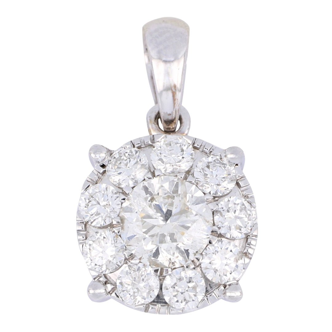 Buy White Diamond Pendant (White Diamond 0.35 cts. White Diamond 0.43 cts.) at Kay's Fine Jewelry