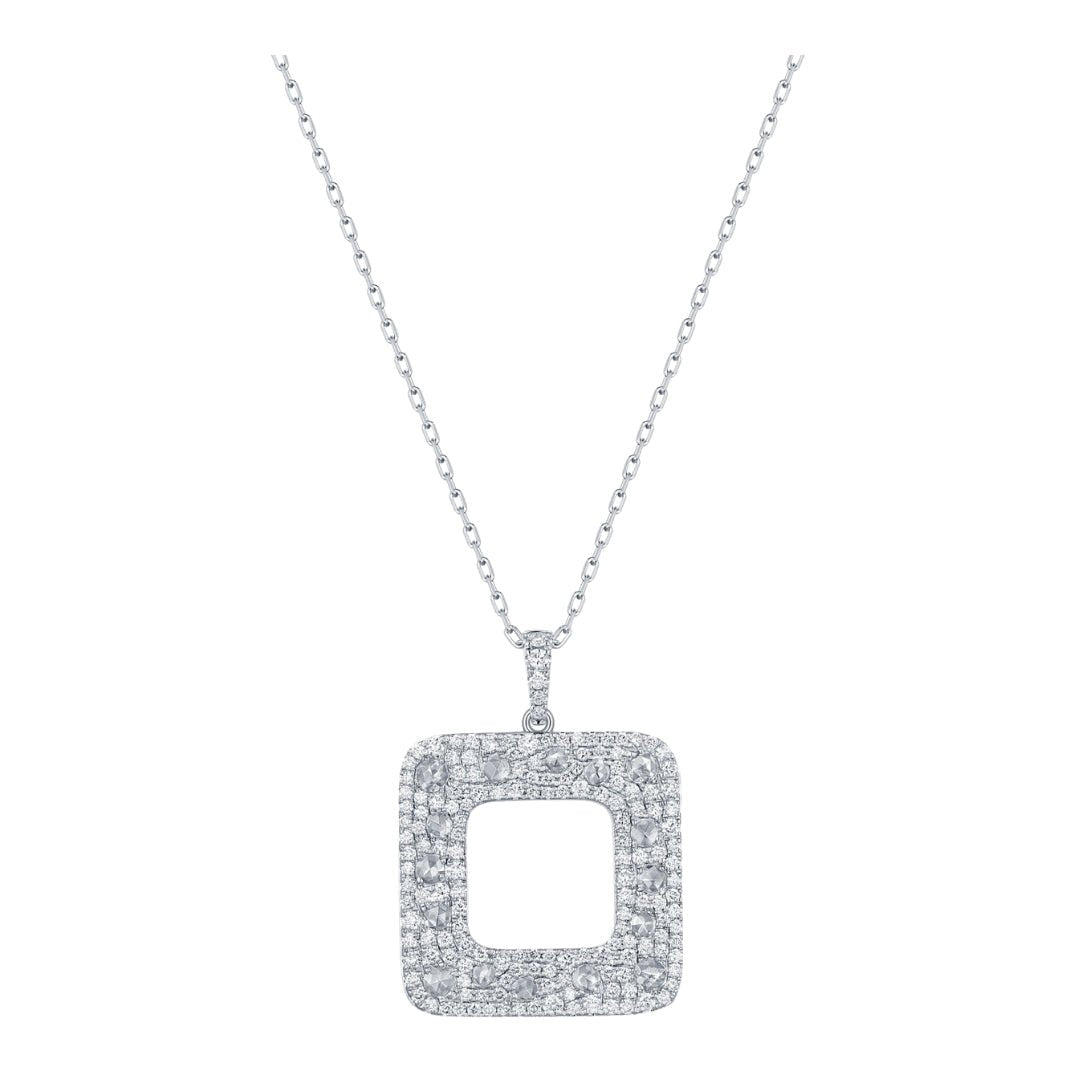 White Diamond Pendant (White Diamond 0.83 cts. White Diamond 0.32 cts.) Not Net