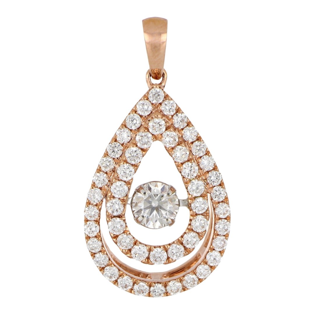 White Diamond Pendant (White Diamond 0.96 cts.) Not Net