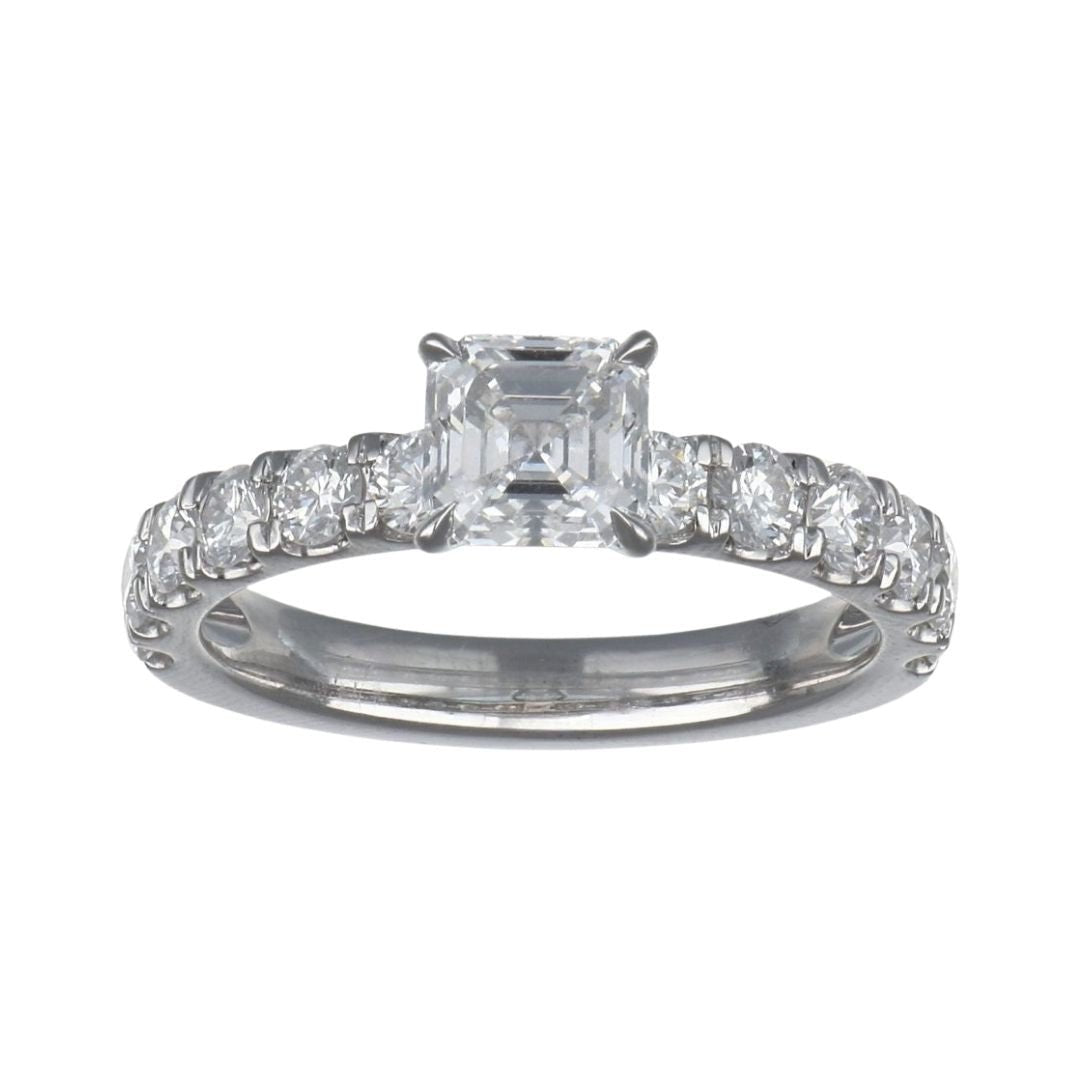 Buy White Diamond Ring (Lab Grown White Diamond 1.08 cts. Lab Grown White Diamond 0.98 cts.) at Kay's Fine Jewelry