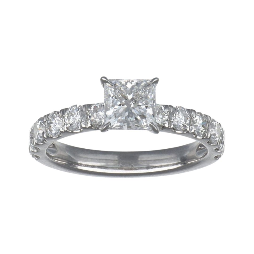 Buy White Diamond Ring (Lab Grown White Diamond 1.1 cts. Lab Grown White Diamond 1.03 cts.) at Kay's Fine Jewelry