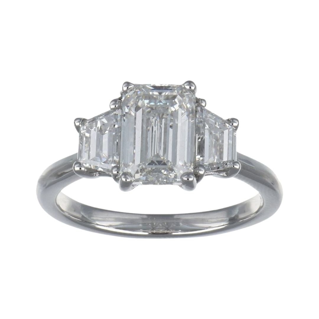 Buy White Diamond Ring (Lab Grown White Diamond 2.03 cts. Lab Grown White Diamond 1.12 cts.) at Kay's Fine Jewelry