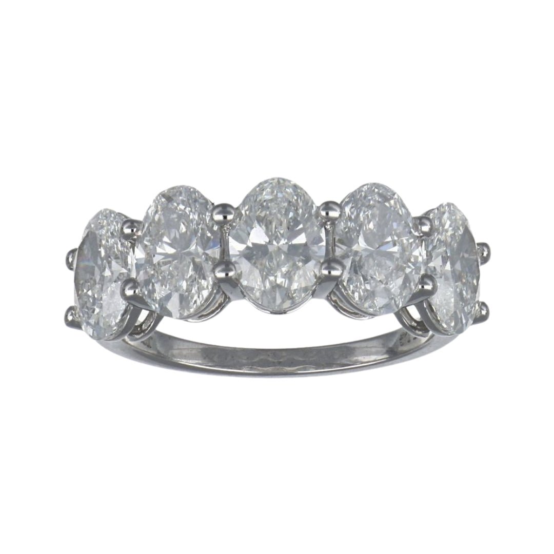 White Diamond Ring (Lab Grown White Diamond 4.15 cts.) Not Net