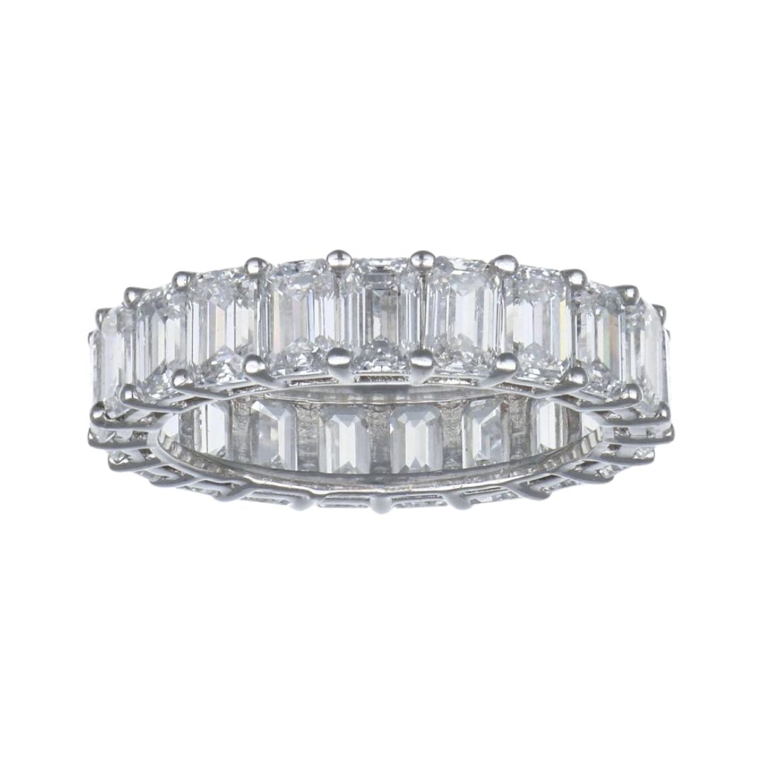 White Diamond Ring (Lab Grown White Diamond 6.66 cts.) Not Net