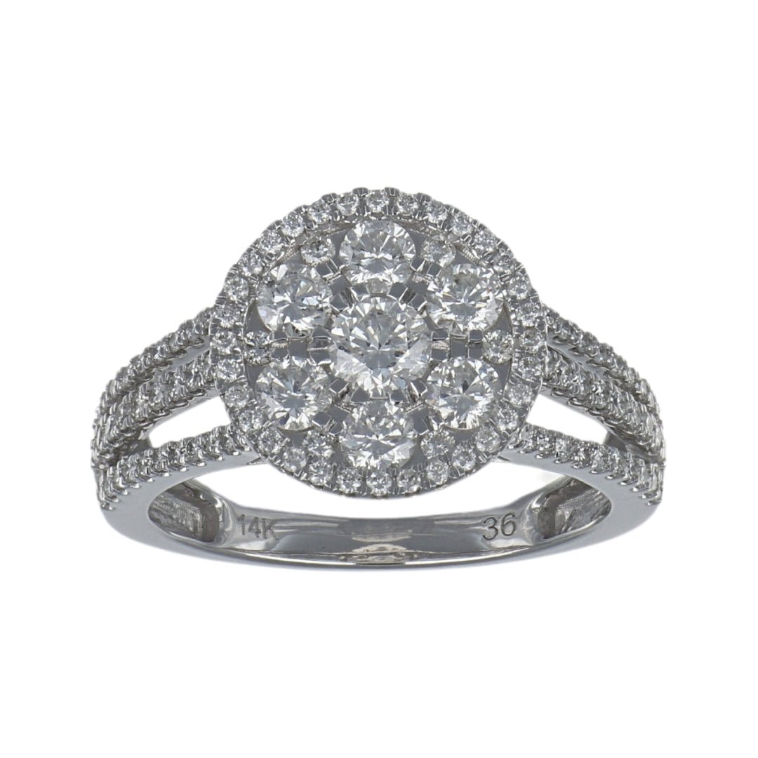 Buy White Diamond Ring (White Diamond 0.23 cts. White Diamond 0.52 cts. White Diamond 0.46 cts.) at Kay's Fine Jewelry
