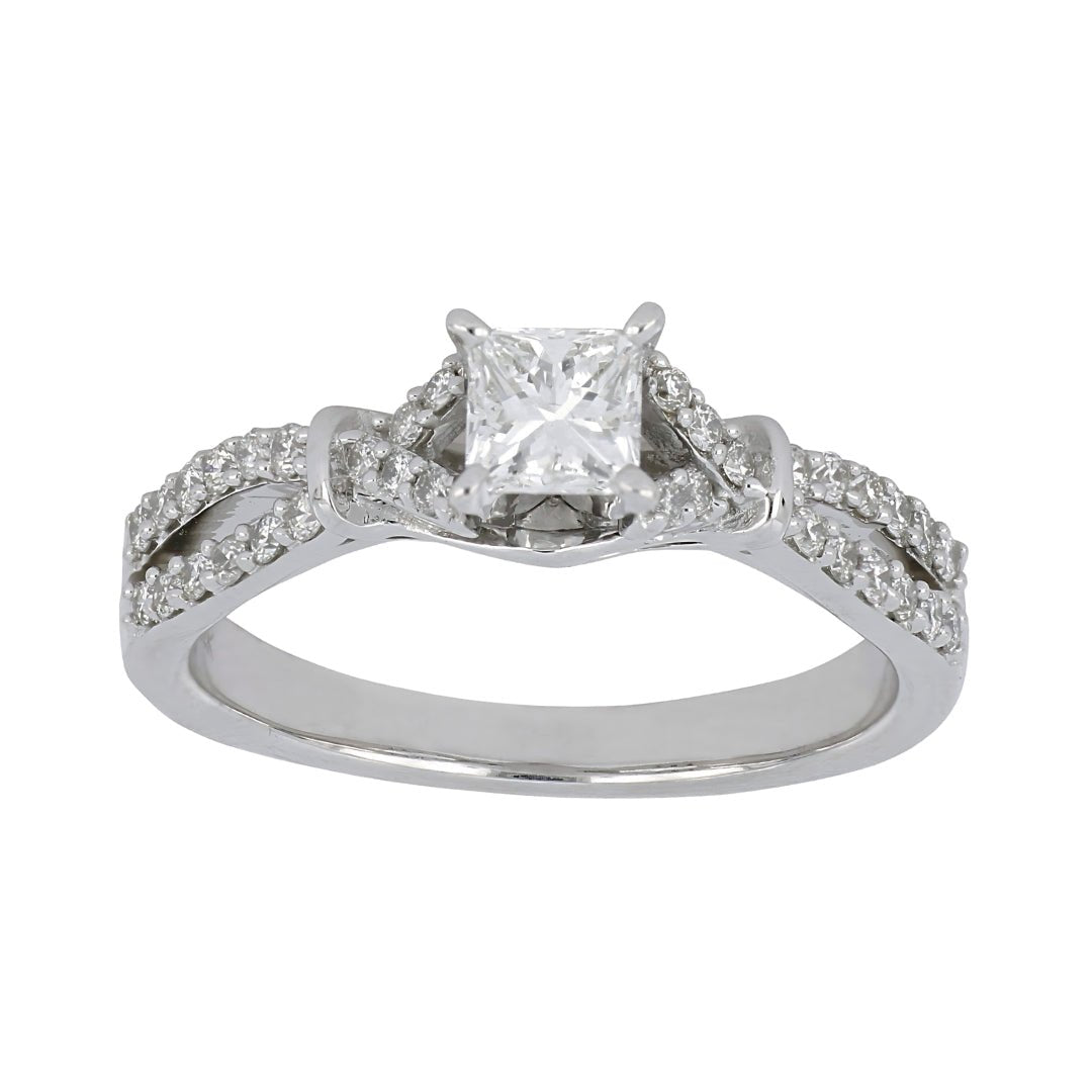 Buy White Diamond Ring (White Diamond 0.48 cts. White Diamond 0.28 cts.) at Kay's Fine Jewelry