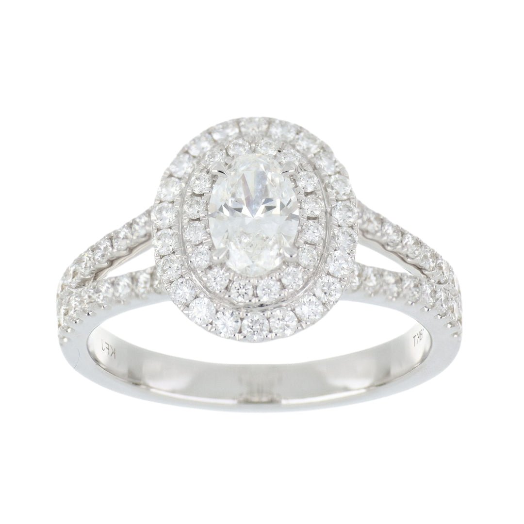 Buy White Diamond Ring (White Diamond 0.5 cts. E SI1 White Diamond 0.69 cts.) at Kay's Fine Jewelry
