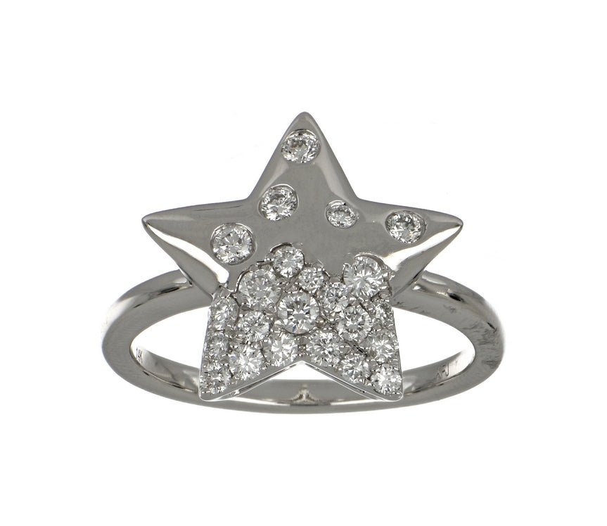 White Diamond Ring (White Diamond 0.52 cts.) Not Net